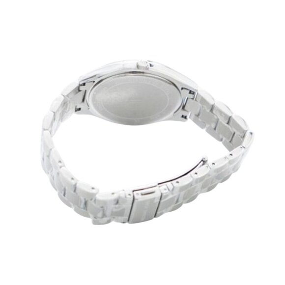 NEW Michael Kors MK3292 Slim Runway Stainless Steel Watch Silver Blue Dial Women - Picture 6 of 7